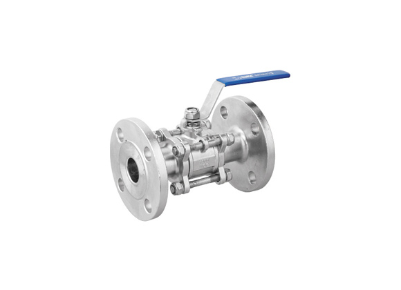 3 Way Flanged Ball Valves